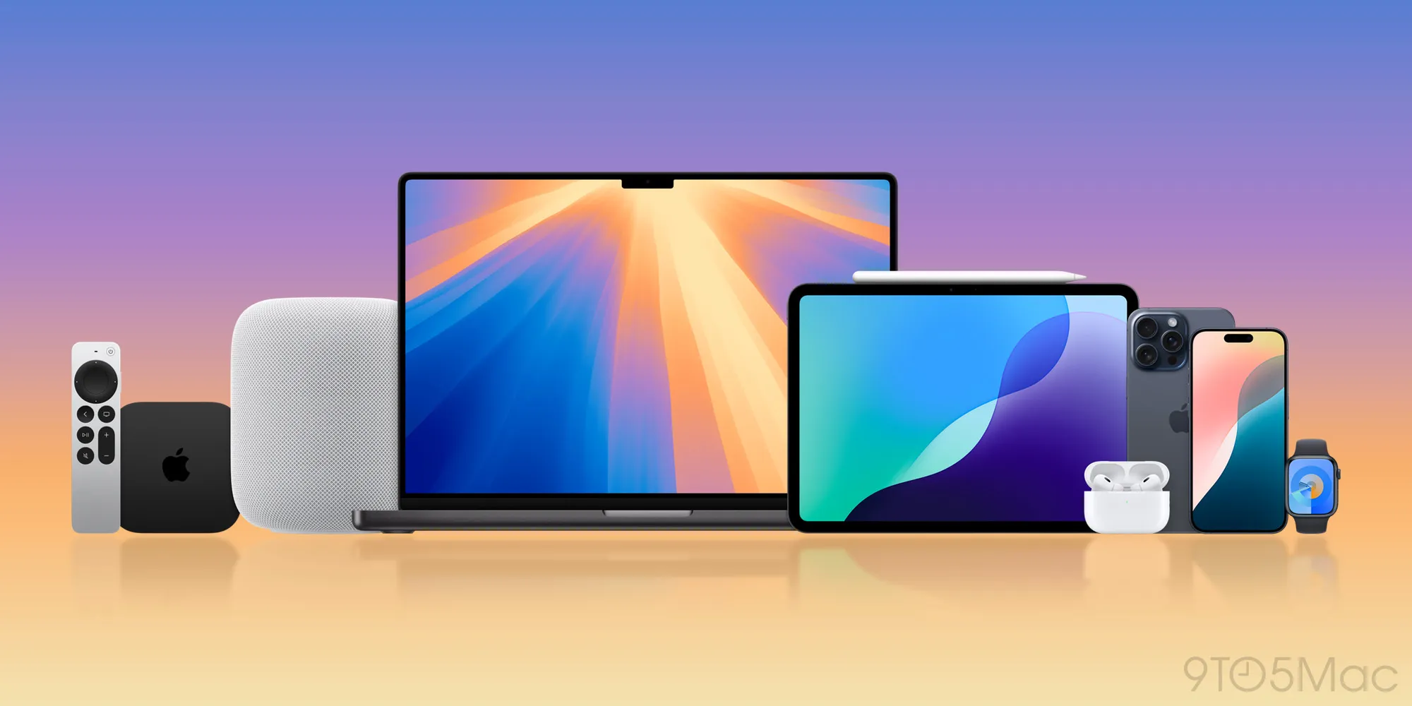 Apple devices lineup